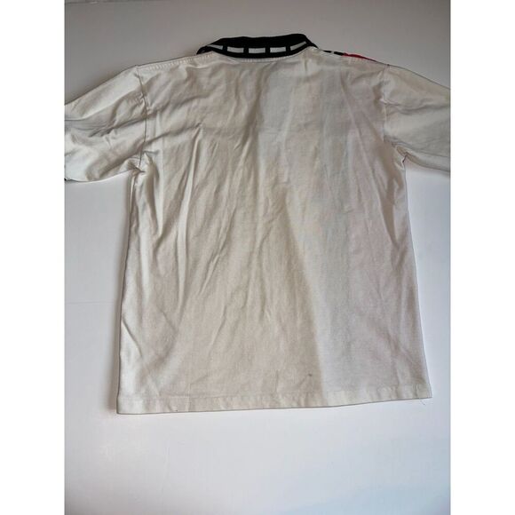 Speed Zone Race Gear Polo Shirt Men's M | 90s Racing Style | Cotton | Flawed - Picture 2 of 7
